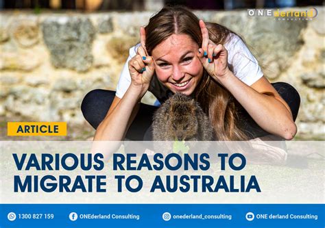 Various Reasons To Migrate To Australia