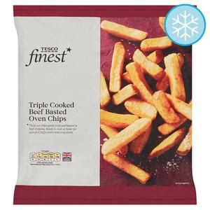 Review - Tesco Finest Triple Cooked Beef Basted Oven Chips 900G