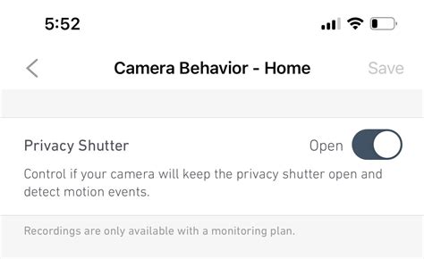 Privacy Shutter app settings : r/simplisafe