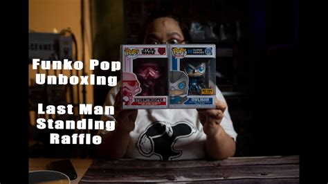 Funko Pop Unboxing Last Man Standing Raffle Youtube