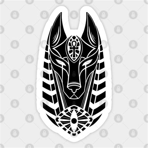 Anubis Anubis Egyptian God Sticker Teepublic