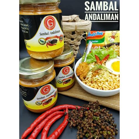 Jual Sambal Andaliman Original Garciafood Gr Rasa Ori Extr