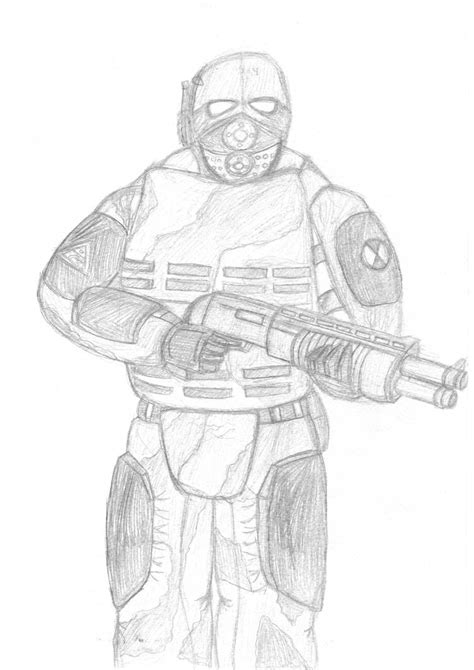 Half Life 2 Combine Soldier By Evillynx13 On Deviantart