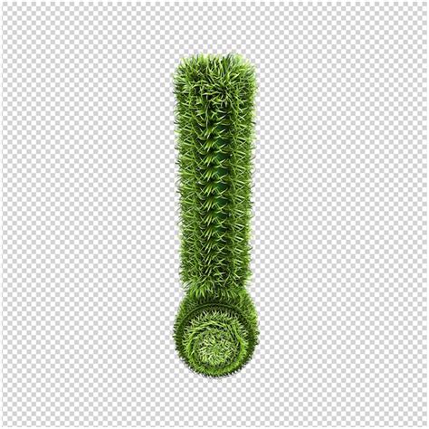 Rendu 3d De Symbole D Herbe PSD Premium