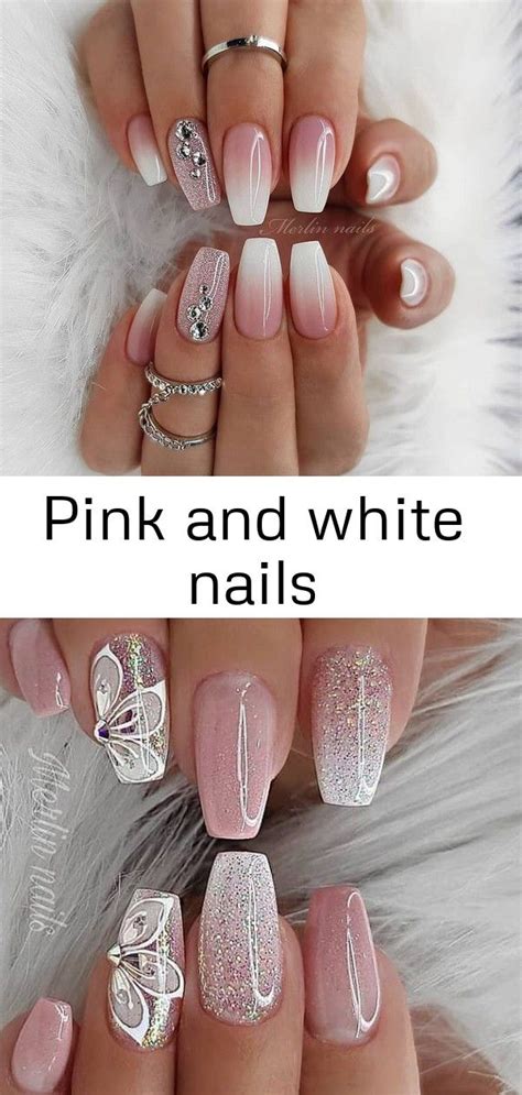 Pink White Nail Designs Of The Best Brown Nail Designs To Copy This