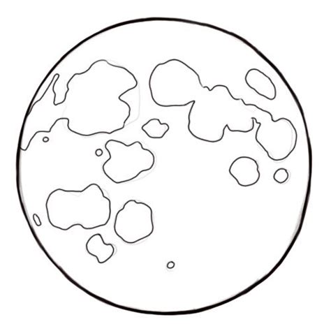 How to Draw the Moon: 4 Steps (with Pictures) - wikiHow | Moon drawing ...
