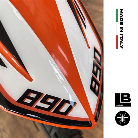 Adesivo Protezione Parafango Moto Compatibile Con KTM 890 Adventure R