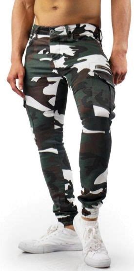 Army Cargo Camouflage Pants In Slim Fit Camouflage Pants Camouflage