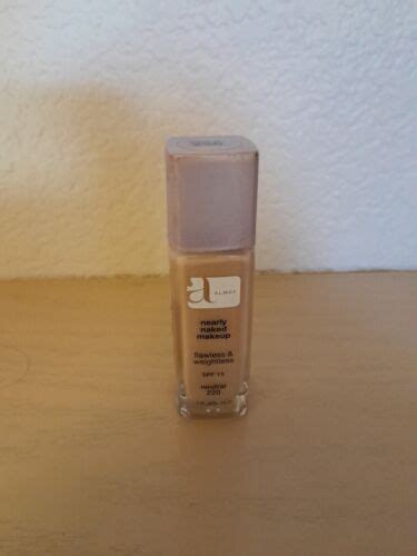 Almay Nearly Naked Liquid Makeup Spf 15 220 Neutral 1oz Ea New Never