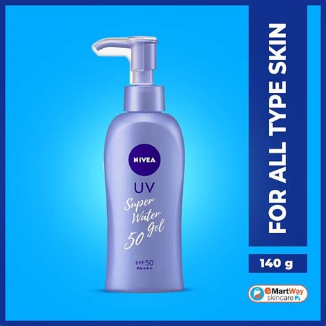 Buy Nivea Sun Protect Super Water Gel Sunscreen Pump Bottle Online In