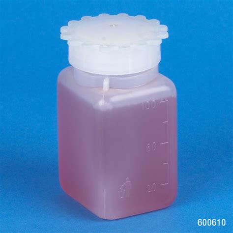 Bottle With Screwcap Wide Mouth Pp Graduated 100ml