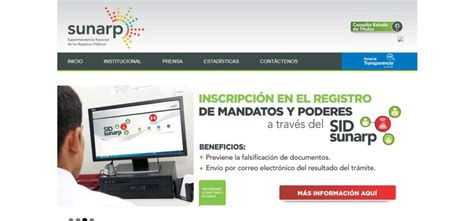 Consulta Sunarp