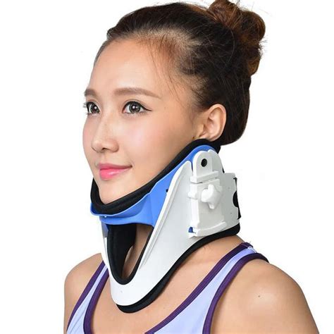 Medical Cervical Vertebra Tractor Neck Brace Support Neck Collar ...