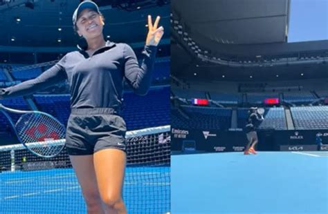 Naomi Osaka Training In Melbourne To Challenge Raducanu In Wta250 Event