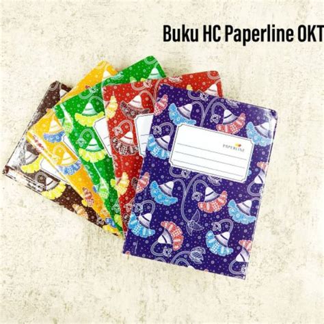 Jual Buku Hardcover Paperline Oktavo A Lembar Shopee Indonesia