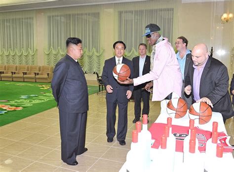 Dennis Rodman Visits North Koreas Kim Jong Un For Second Time As Part