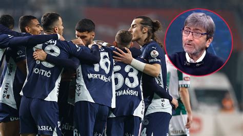 R Dvan Dilmen Den Konyaspor Fenerbah E Yorumu Spor Futboo