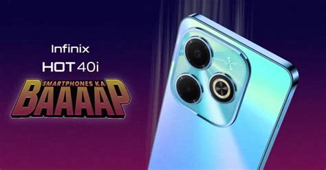 Infinix Hot 40i Launched In India With 90hz Display Unisoc T606 Soc