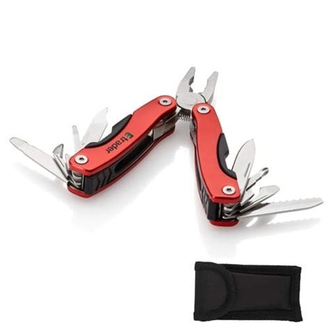 Branded 11 Function Mini Multi Tool Pouch Zest Promotional