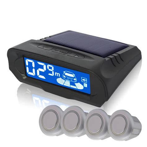 Ny3184 Sensors Car Styling Wireless Parking Sensorssolar Charging