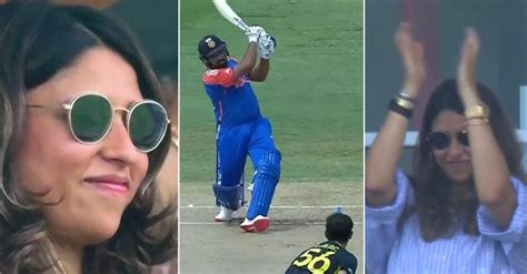 T20 World Cup 2024 Ritika Sajdehs Reactions To Rohit Sharmas Brutal