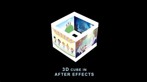 After Effects Tutorial Animate 3D Cube In After Effects YouTube