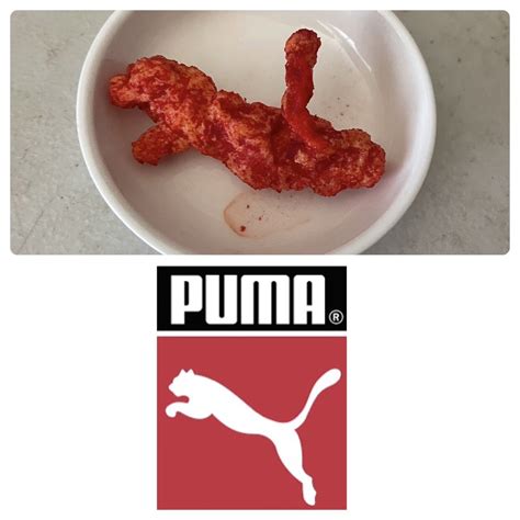 Super Rare Flamin Hot Cheeto Shaped Like Puma Logo For Fans Collectors Museum EBay