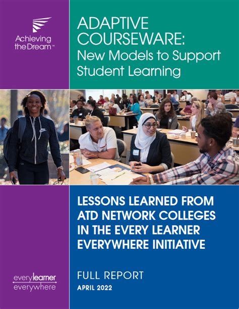 Adaptive Courseware New Models To Support Student Learning Achieving