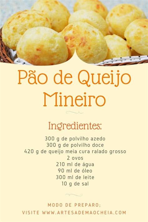 A Melhor Receita De P O De Queijo Caseiro Perfeito Original De Minas