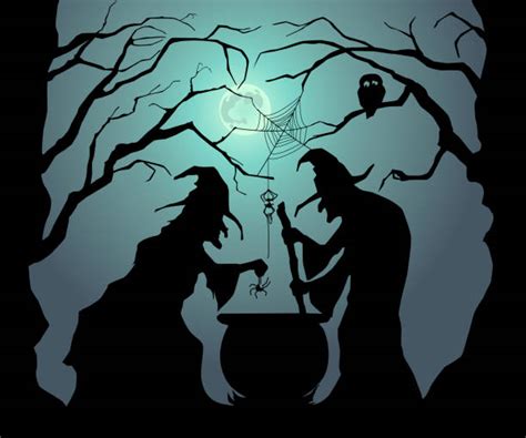 Halaman Unduh Untuk File Witches Cauldron Silhouette Yang Ke