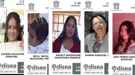 Texcaltitlán Emiten Fichas De Búsqueda Para 9 Desaparecidos Unotv