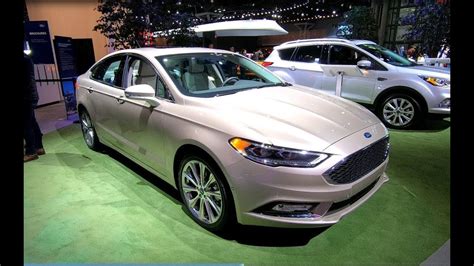 Us Ford Fusion Platinum Sedan New Model Walkaround Interior