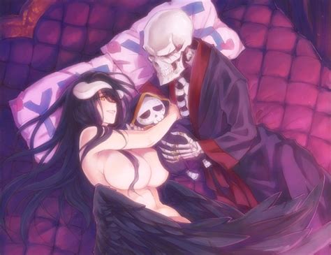 Albedo And Ainz Ooal Gown Overlord Drawn By Magurosuxgpy8228