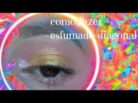 Como Fazer Esfumado Diagonal YouTube