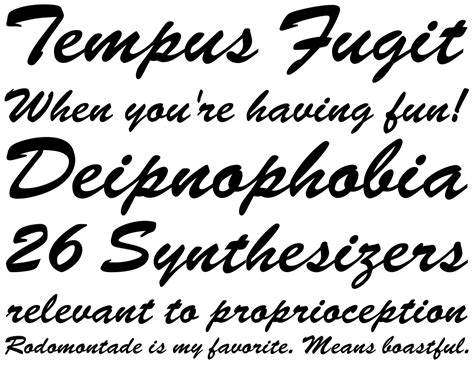 Brush Script Standard D Fonts