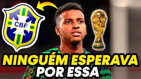 🚨ih Rapaz Olha O Que O Rodrygo Falou Pegou Todos De Surpresa