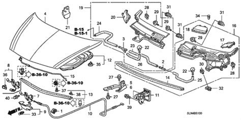 2007 Honda Odyssey Engine Parts Diagram
