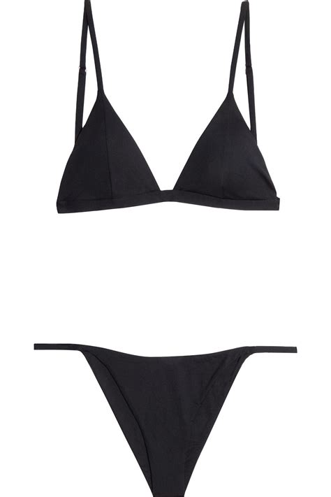 Buy Manebí Triangle Bikini It Iii Black At 69 Off Editorialist