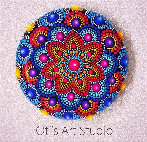 50 Mandala Rock Painting How To Make It Rocas Mandala Patrones