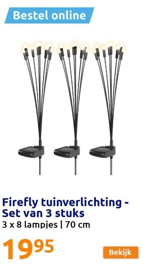 Firefly Tuinverlichting Aanbieding Bij Action