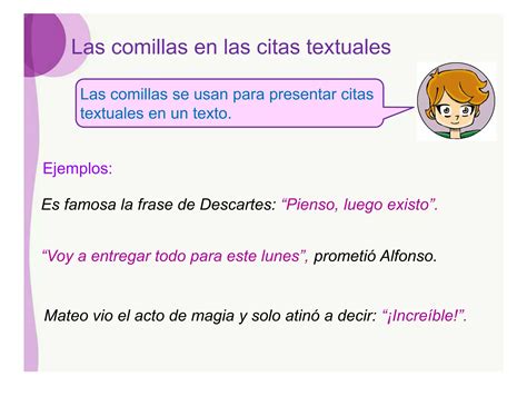 Las Comillas PPT