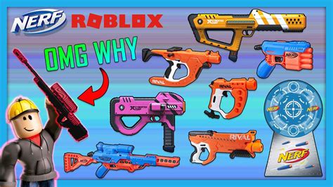 The Weirdest Nerf Blasters Yet 2021 Nerf Roblox Mega Xl Elite 20