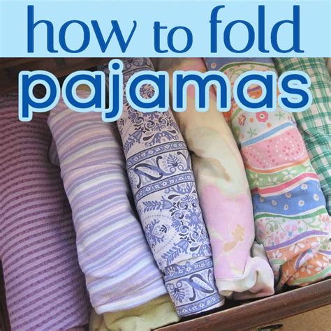 Organize Drawers Drawer Organizers Fold Pajamas Organization