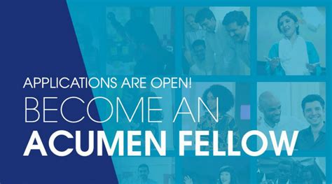 Acumen West Africa Fellowship For Young Africans 2024