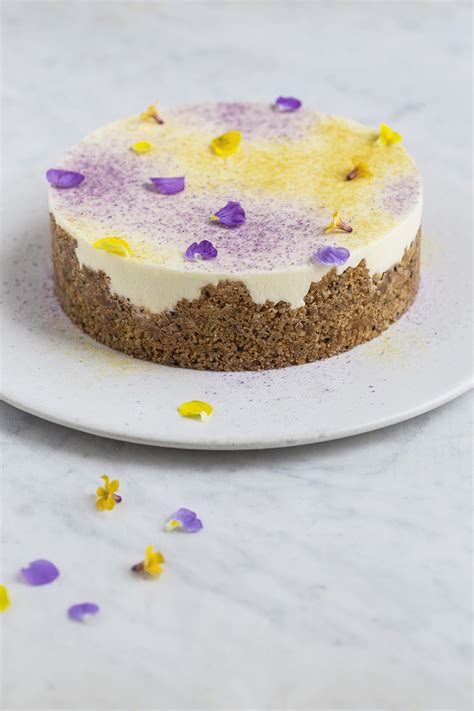 Cheesecake Med Citron Lakrids Og Hvid Chokolade Maja Vase