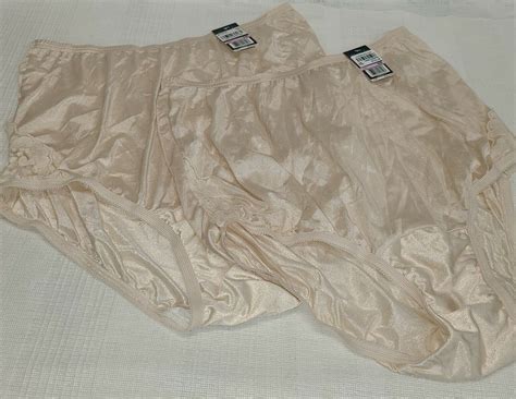 Vintage Vanity Fair Nylon Panties Sheer Fawn Beige 6 Nwt Never Used Lot