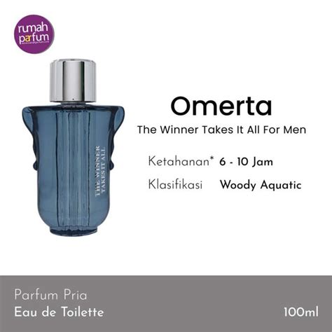 Omerta Parfum Original The Winner Takes It All For Men 100 ML Lazada