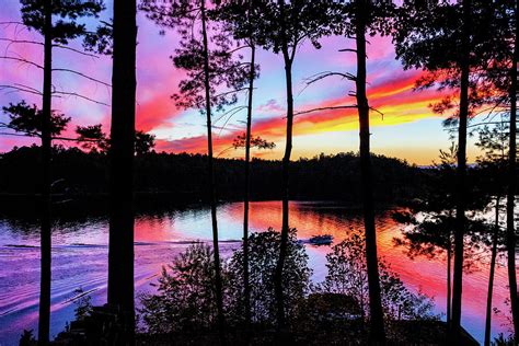 Lake James Sunset Photograph By Kathy Kmonicek Fine Art America