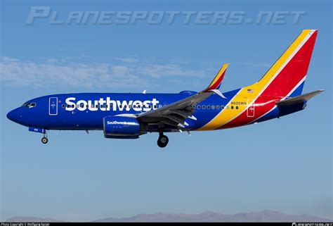 N926WN Southwest Airlines Boeing 737 7H4 WL Photo By Wolfgang Kaiser