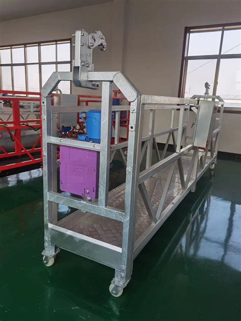 Building Equipment Zlp Aluminum Alloy Electric Suspended Platform